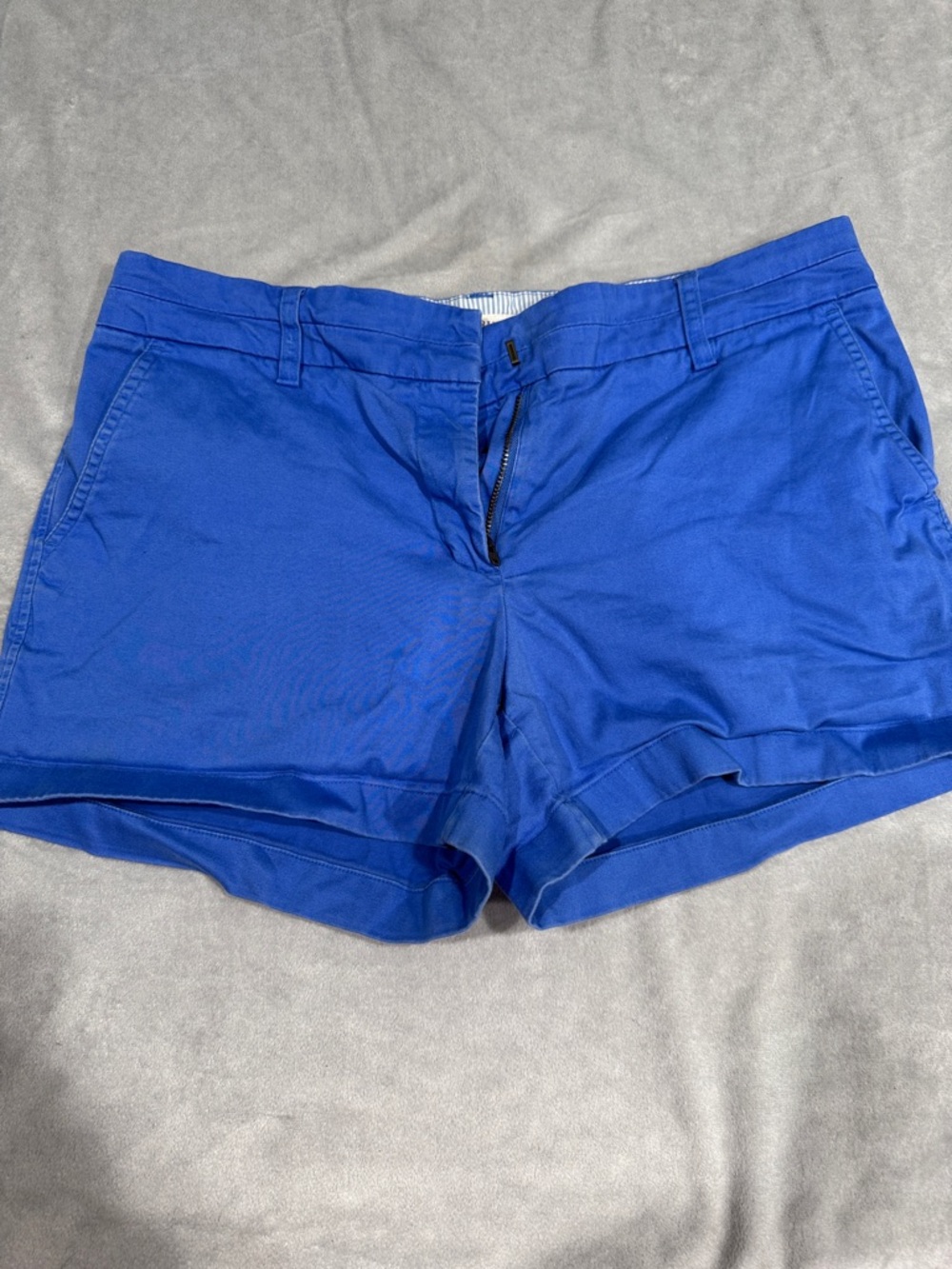 Women’s Blue Casual Cotton Shorts